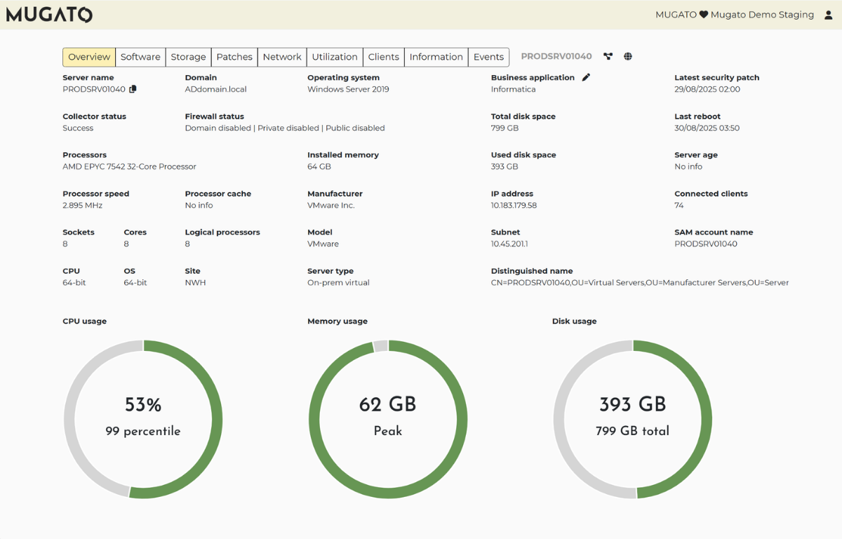 Mugato device discovery